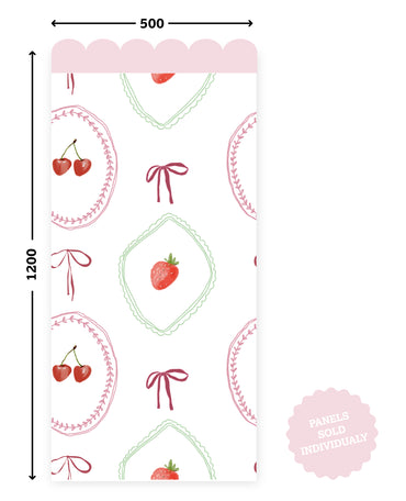 Red Berry Parade — Half-Wall