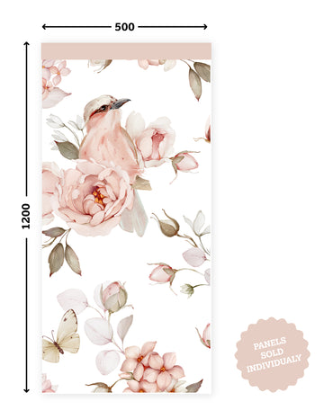 Blossom & Birdsong — Half-Wall Decal