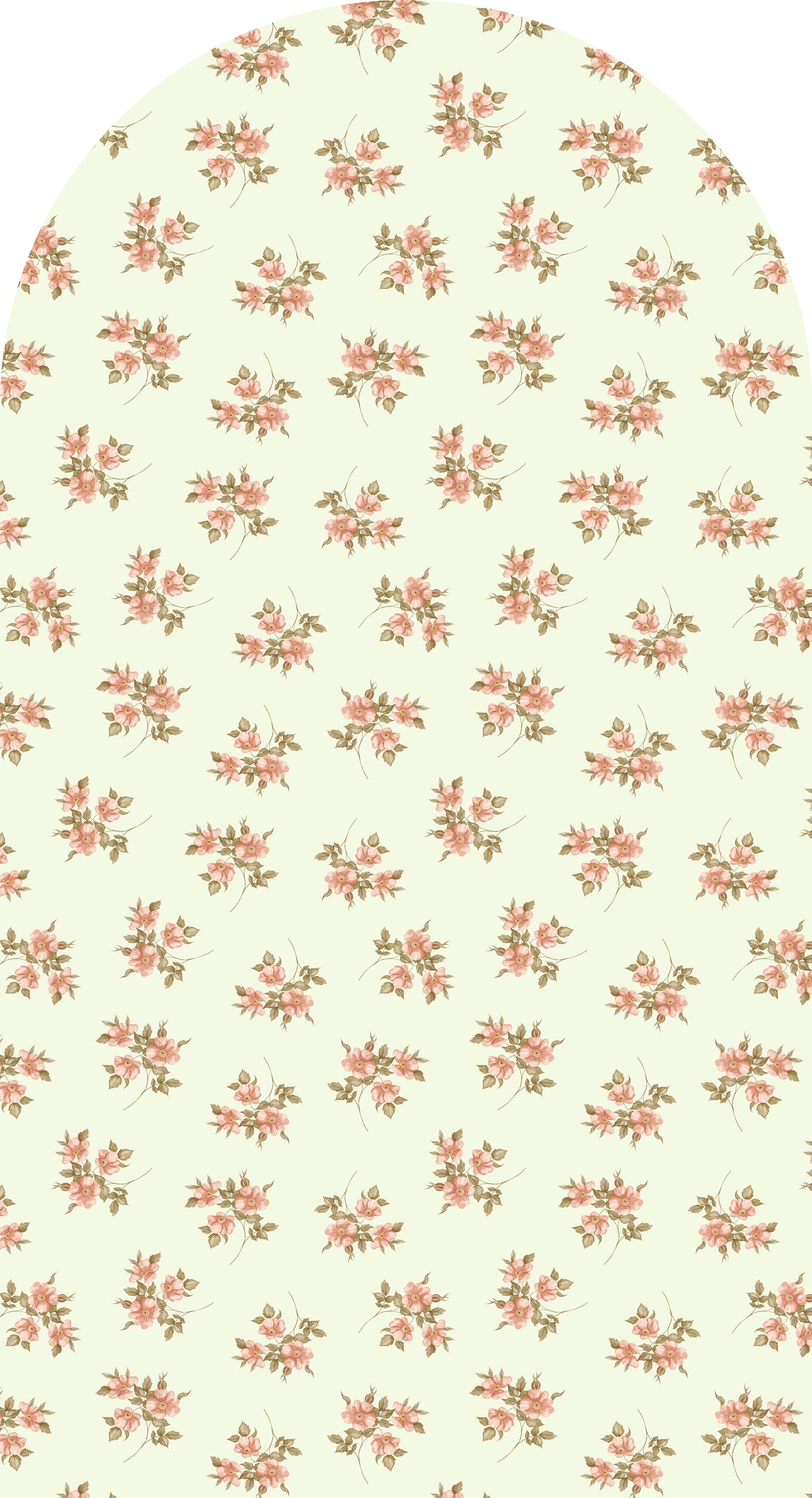 Bloom & Breeze Arch — Arch Wall Decal