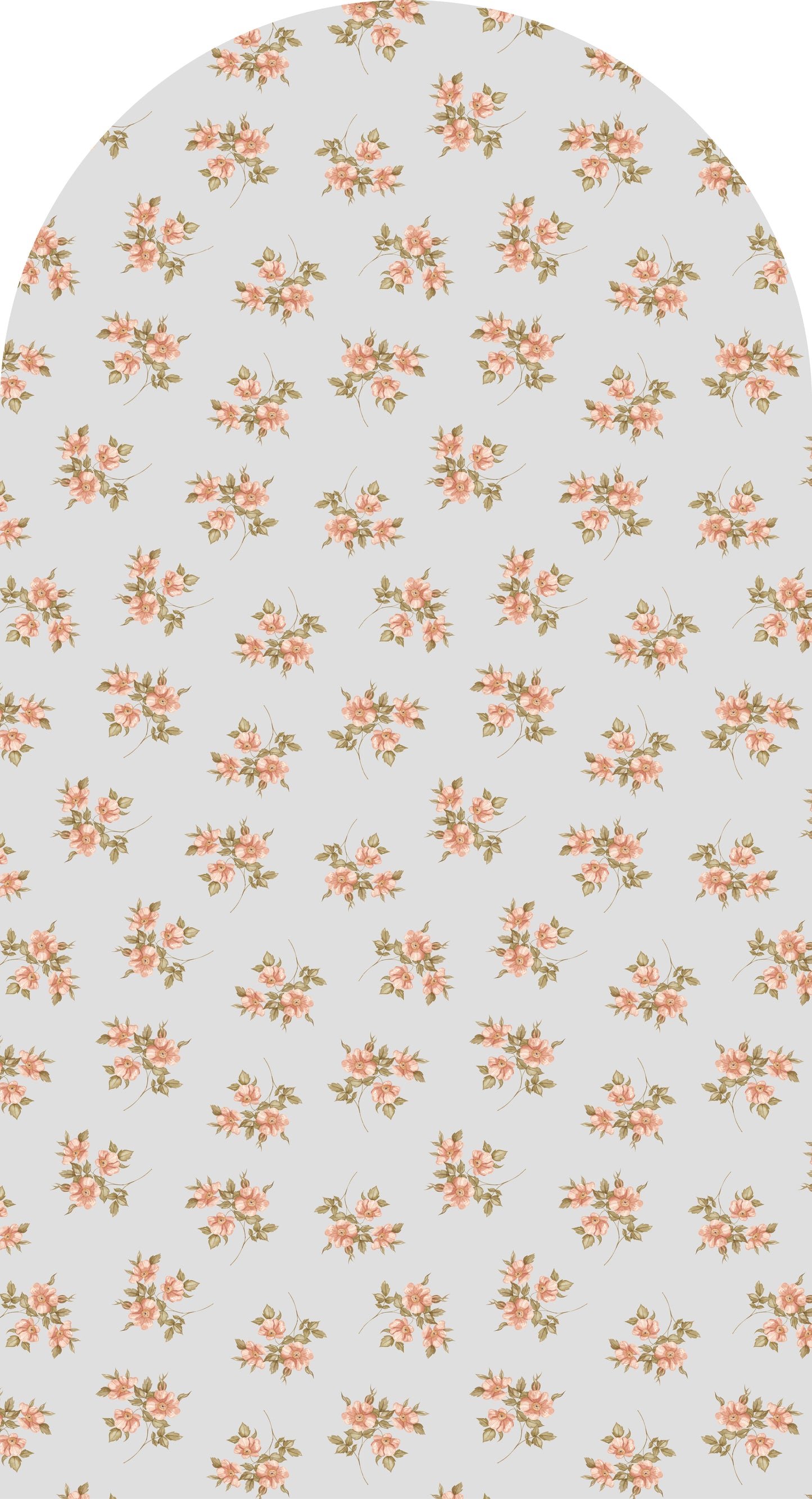 Bloom & Breeze Arch — Arch Wall Decal