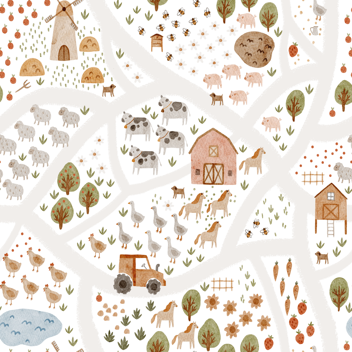 Meadow Lane Farm —  Arch Wall Decal