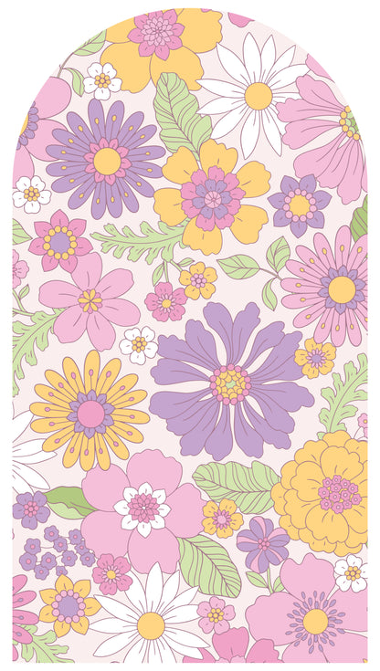 Lavender Blush Parade — Arch Wall Decal