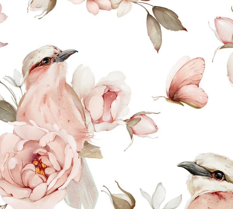 Gentle Petal Parade — Arch Wall Decal