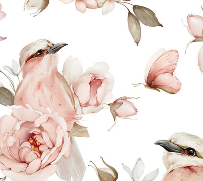 Gentle Petal Parade — Arch Wall Decal