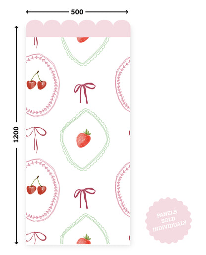 Red Berry Parade — Half-Wall