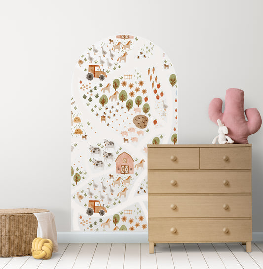 Meadow Lane Farm —  Arch Wall Decal
