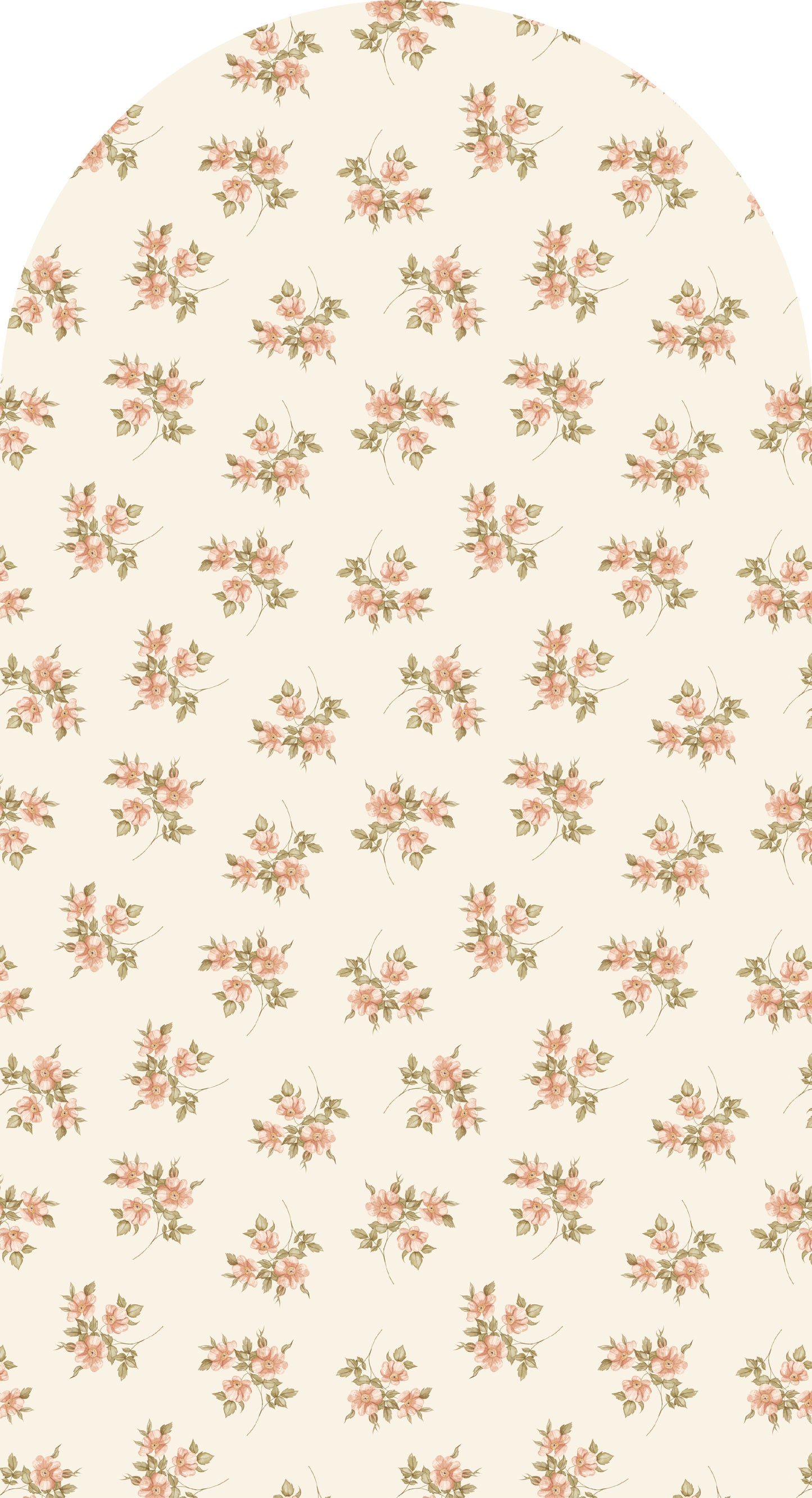 Bloom & Breeze Arch — Arch Wall Decal