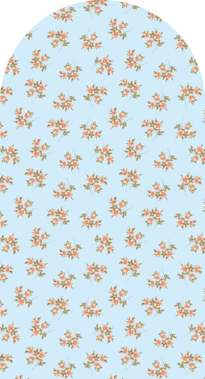 Bloom & Breeze Arch — Arch Wall Decal