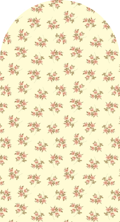 Bloom & Breeze Arch — Arch Wall Decal