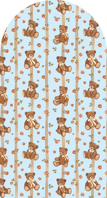 Bloomline Teddy —  Arch Wall Decal