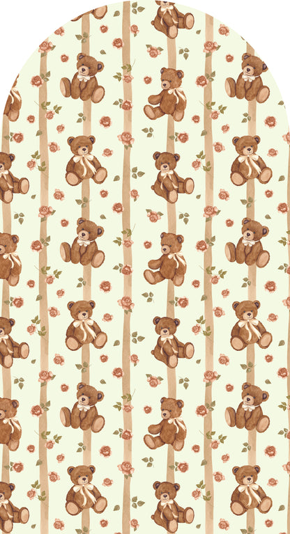 Bloomline Teddy —  Arch Wall Decal