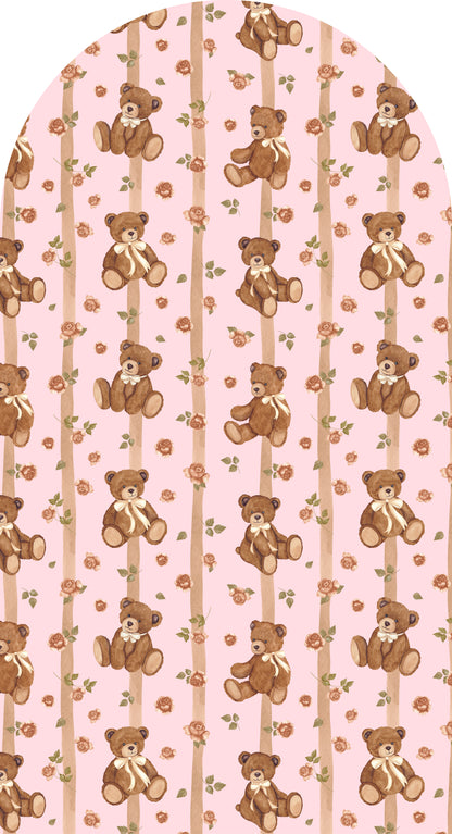 Bloomline Teddy —  Arch Wall Decal