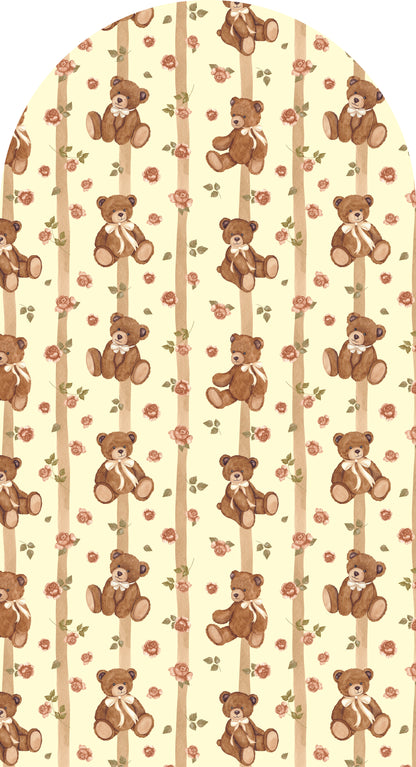 Bloomline Teddy —  Arch Wall Decal
