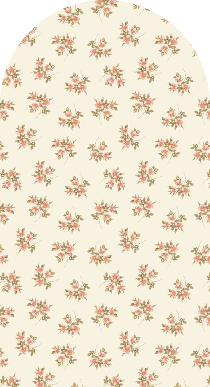 Bloom & Breeze Arch — Arch Wall Decal