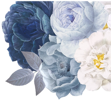 Ocean Mist Peonies — Wall Decal